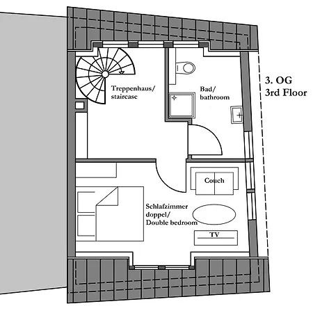 Designapartment Im Herzen Der Altstadt - 7 Guests - 3 Bedrooms - 2 Bathrooms Appartement Limburg an der Lahn