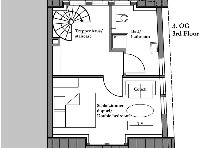 Designapartment Im Herzen Der Altstadt - 7 Guests - 3 Bedrooms - 2 Bathrooms Apartman Limburg an der Lahn